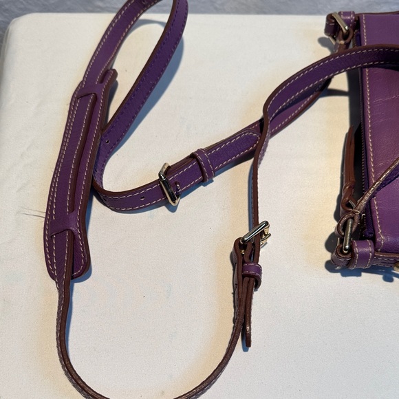 Dooney & Bourke Purple Crossbody Bag - Picture 5 of 15